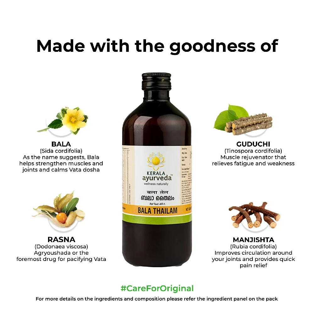 Kerala Ayurveda Bala Thailam, 450 ml-2.webp